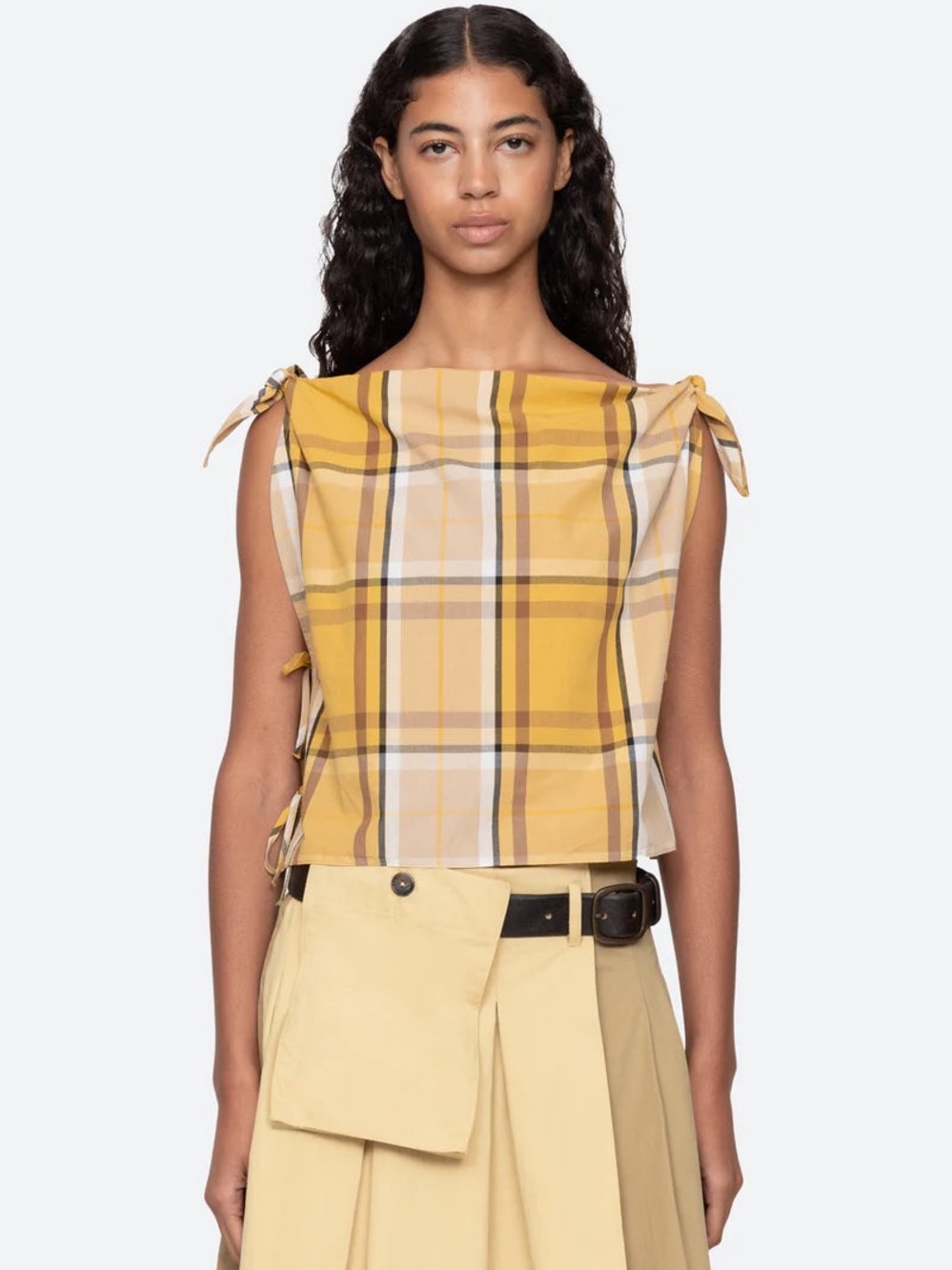 SEA Copeland Top ~ Plaid